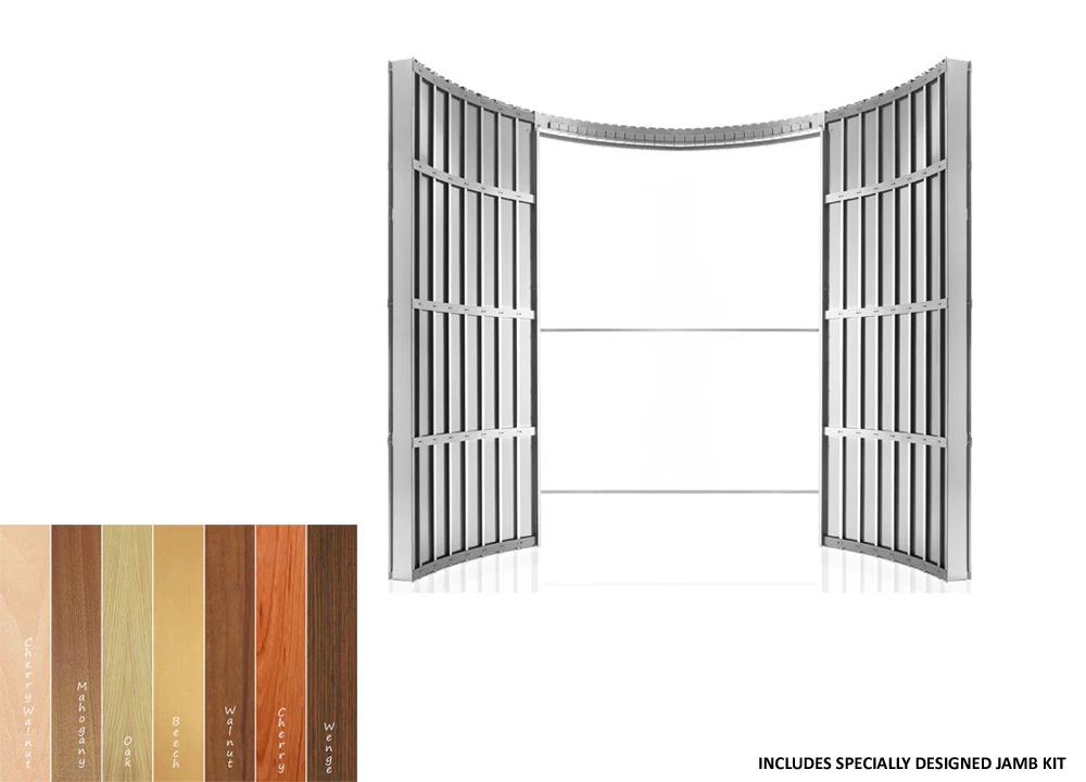 Curved Pocket Door System Double - Image 7