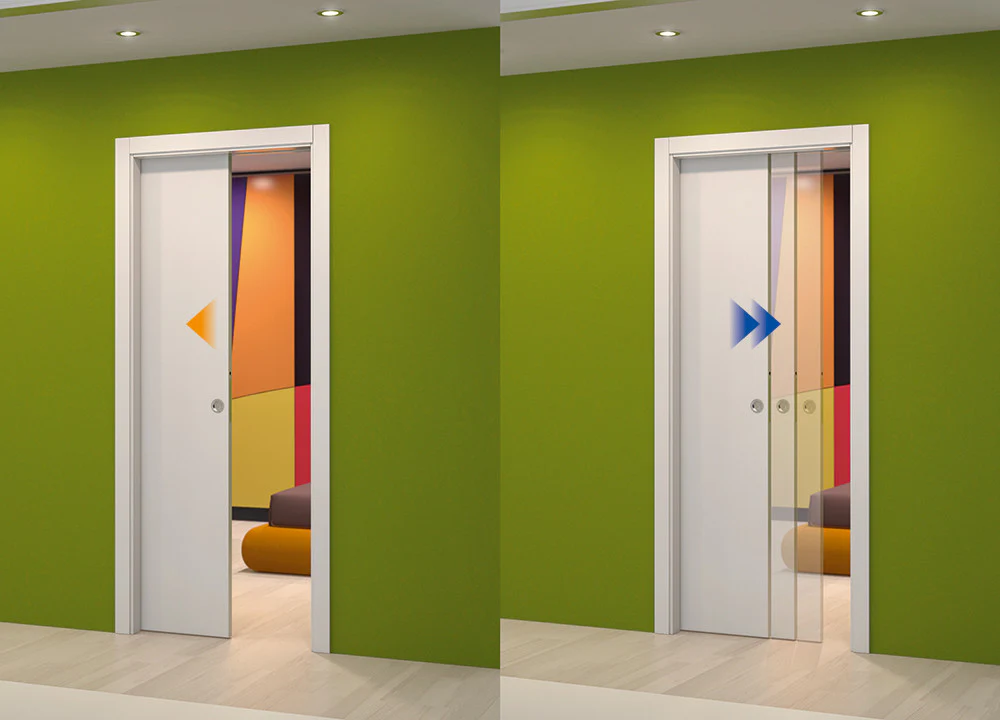 Eclisse Self Closing System for Single Pocket Doors - Image 3